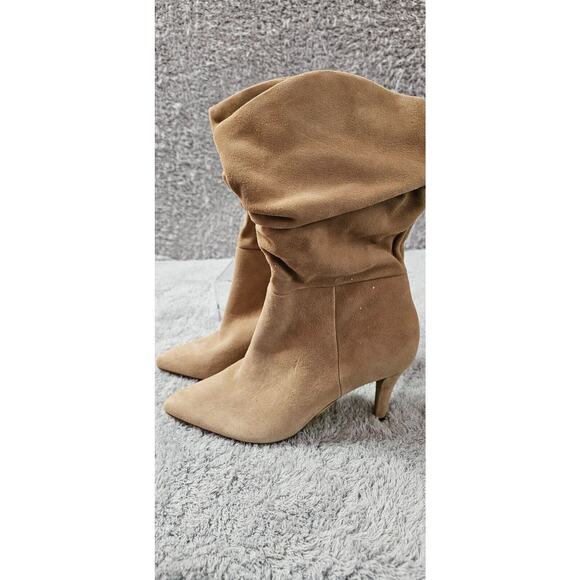 New Vince‎ Camuto VC-SONBELA Slouch Stiletto Pointed Toe Boots Sz 8.5 EU 39 - Picture 2 of 9
